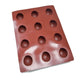 SILMAÉ custom shaped silicone tray, trompe l'oeil lemon design