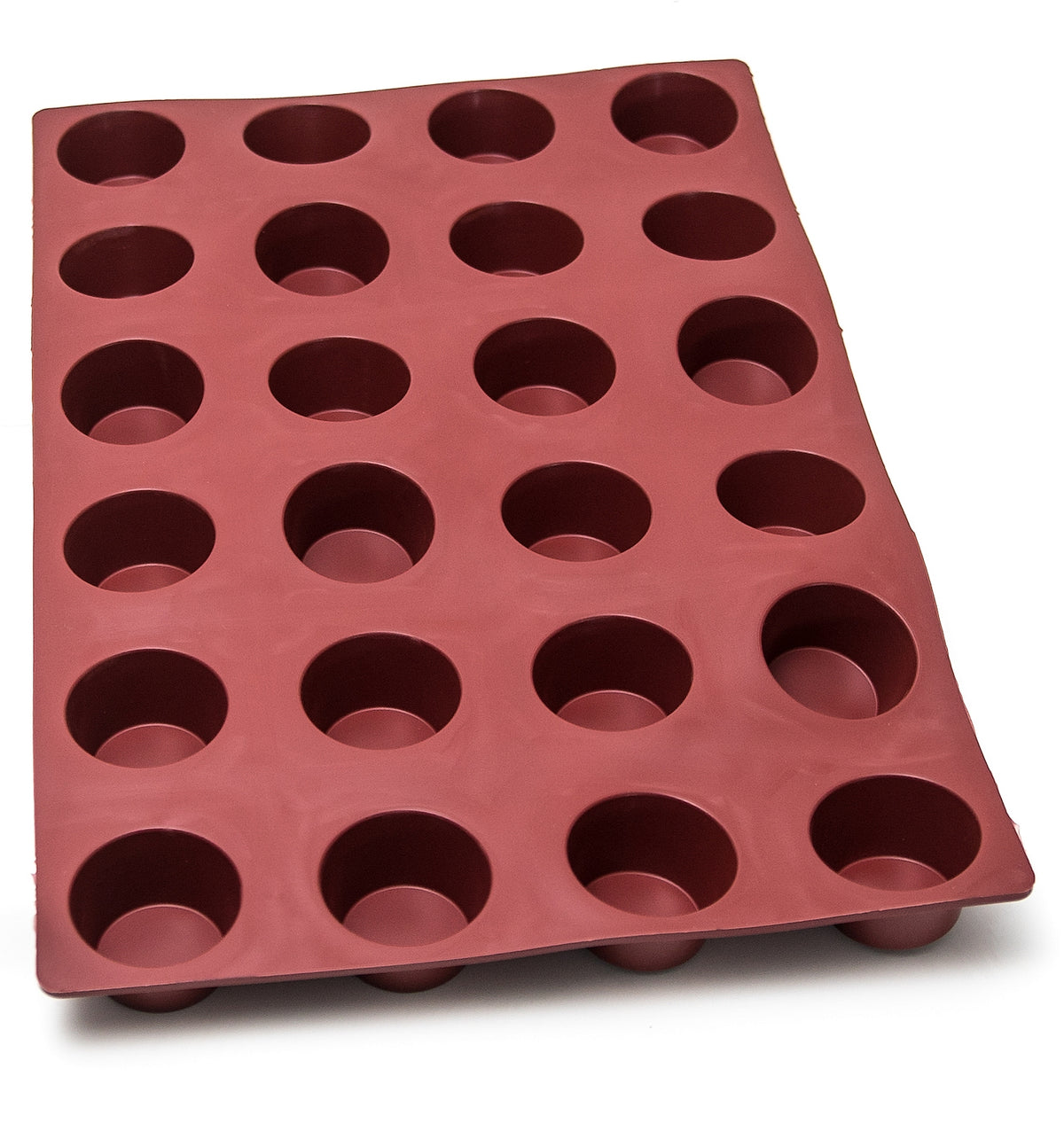 SILMAÉ Silicone Tray - Cylinder Muffin - 24 Cavities