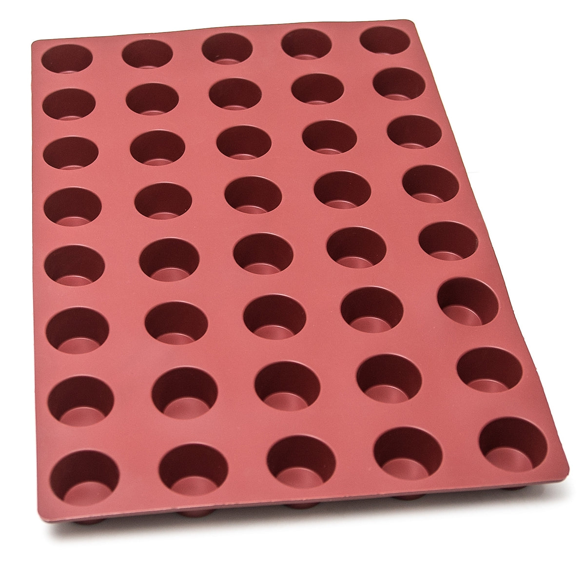 SILMAÉ Silicone Tray - Cylinder Muffin - 40 Cavities