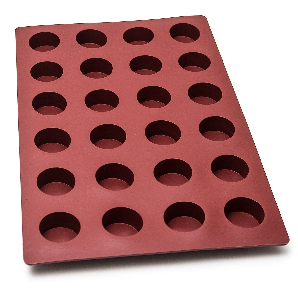 SILMAÉ Silicone Tray - Cylinder Straight Edges - 24 Cavities 10units/box