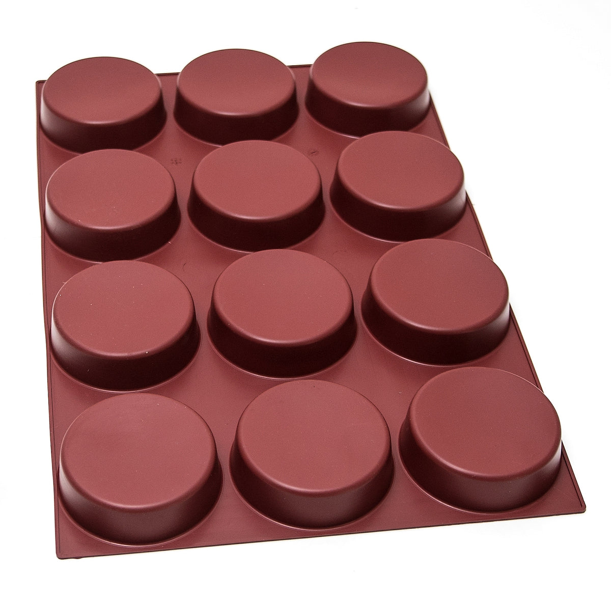 SILMAÉ Silicone Tray - Cylinder - 12 Cavities